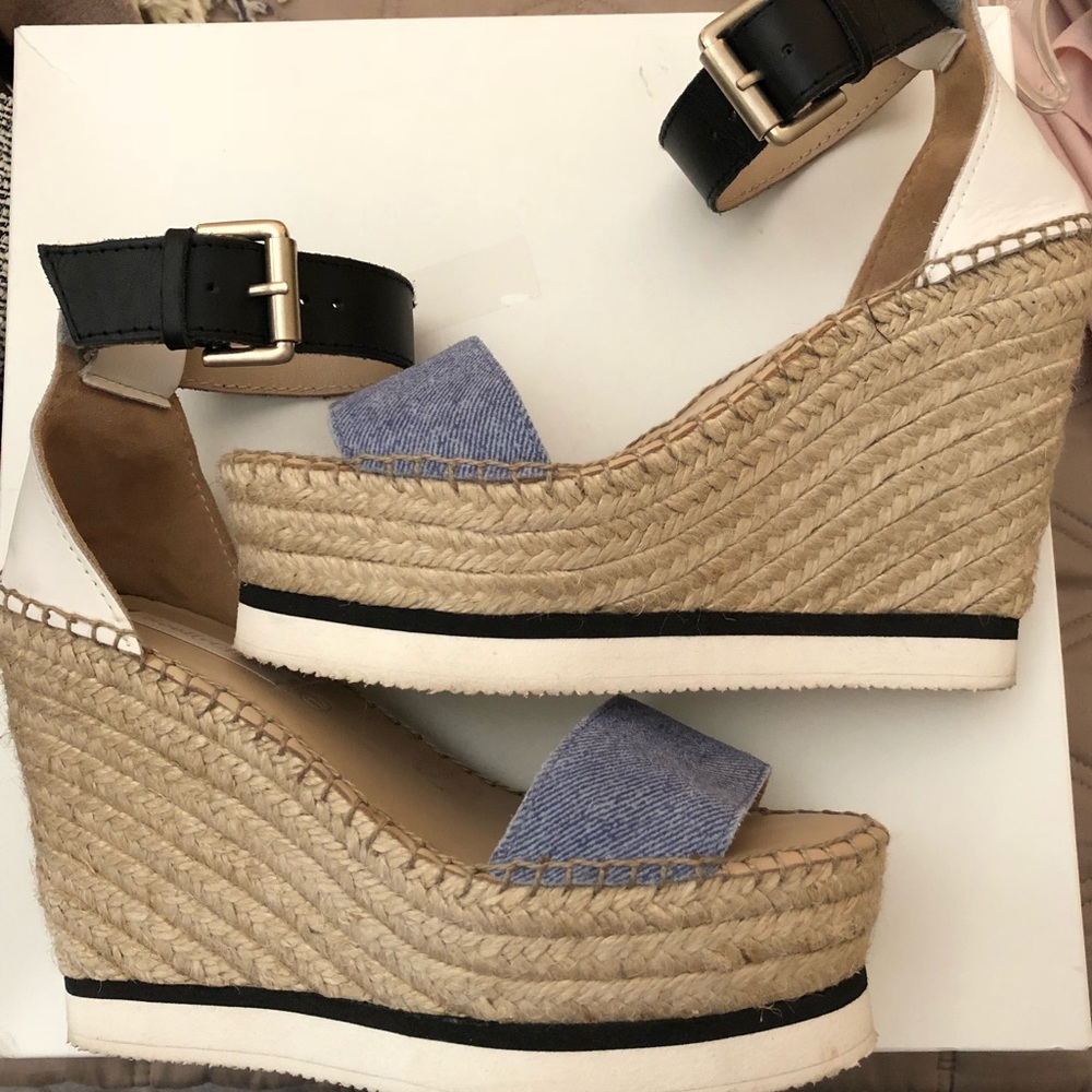See by Chloe Glyn espadrille wedges